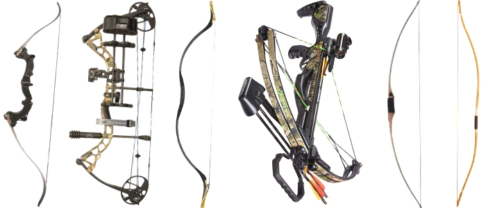 types of bow